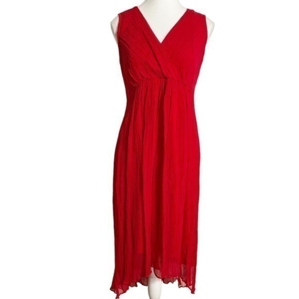 Soft Surroundings Charmonte Dress in Red